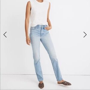Madewell The Petite Perfect Vintage Full-Length Jean in Colebrooke Wash